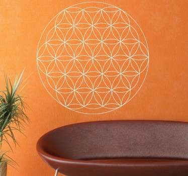 Blume des Lebens Aufkleber