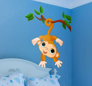 Wandtattoo Kleiner Affe