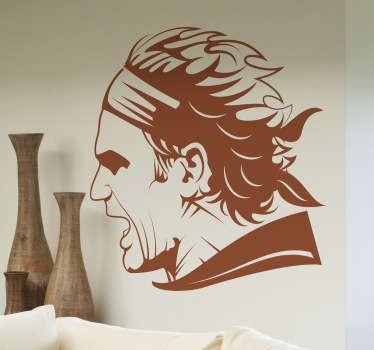 Roger Federer Aufkleber