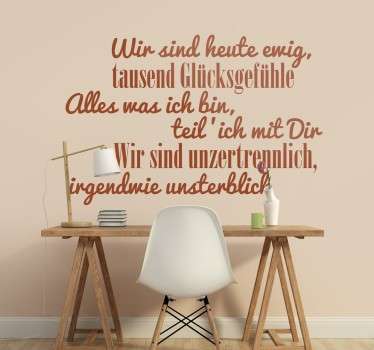 Text Sticker Glücksgefühle