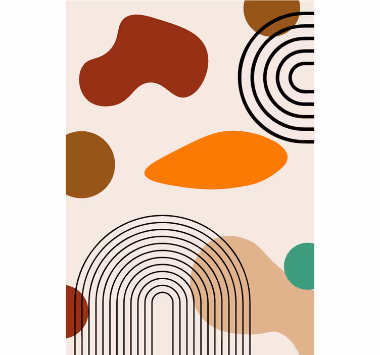 Rollo Fenster Badezimmer Boho-Bögen - TenStickers
