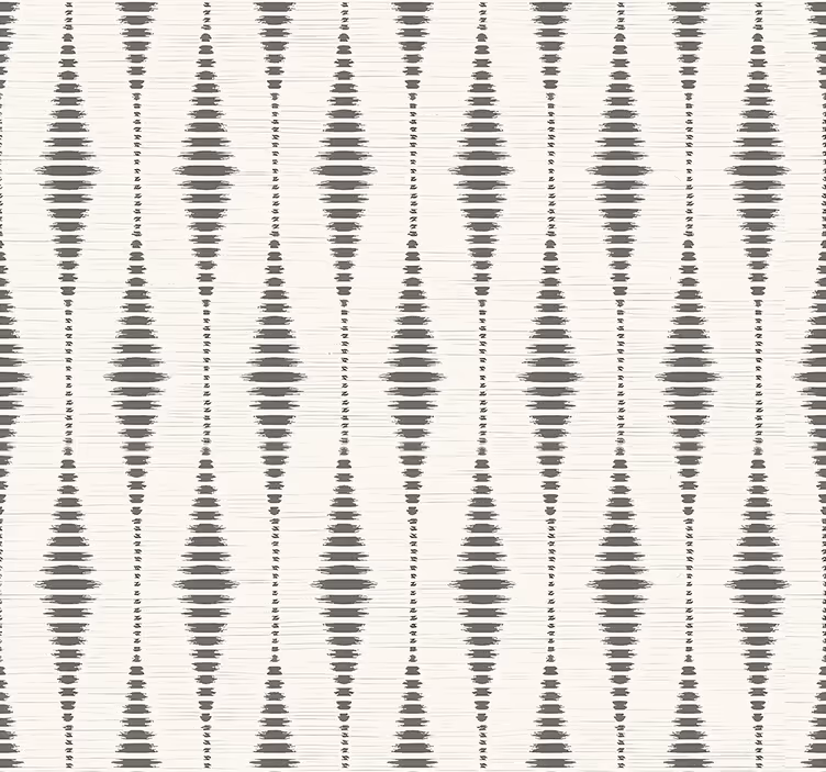 Rollo Fenster Hochzeit rabaul ikat grau und beige - TenStickers