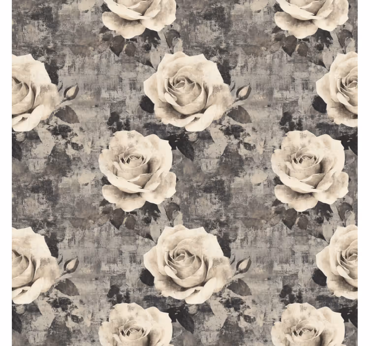 Rollo für Küche marmur-blumen - TenStickers
