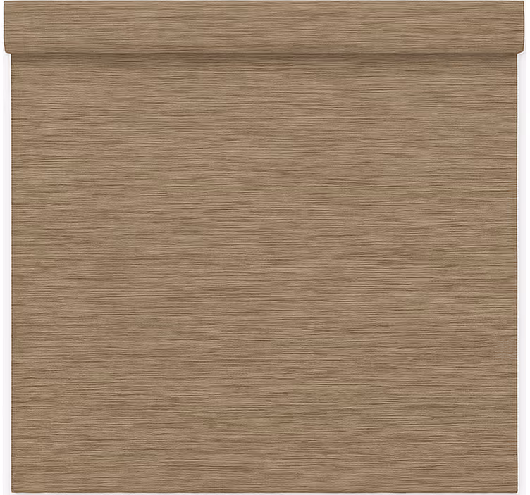 Rollo Wohnzimmer minimalistischer brauner stoff - TenStickers