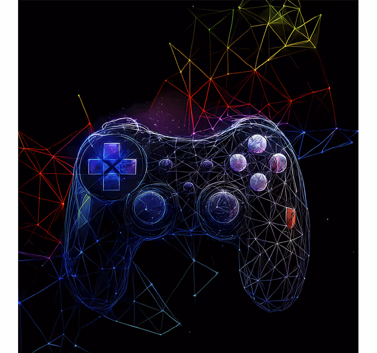 Rollo Fenster Gamer gaming-dna-konsole - TenStickers