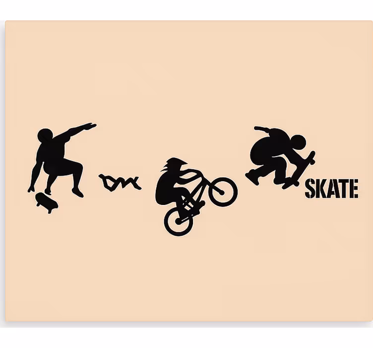 Rollo Fenster Jugenzimmer skate-bmx-sport - TenStickers