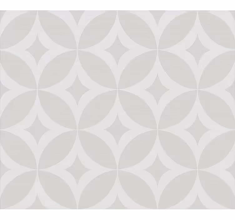 Rollo Fenster Esszimmer geometrisches Rautenmuster - TenStickers
