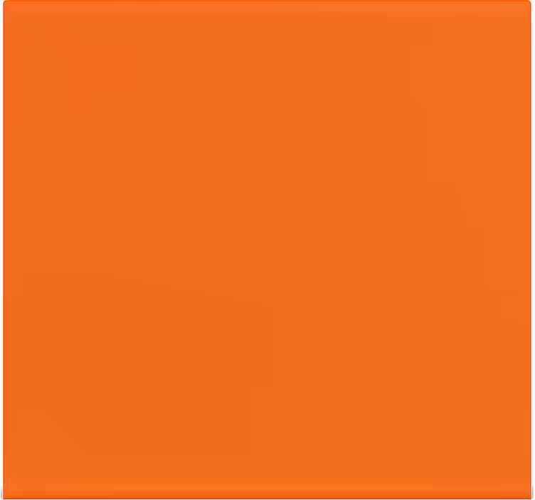 Rollo esszimmer gebranntes orange, einfarbig - TenStickers