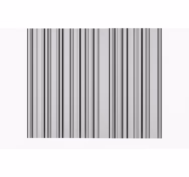 Rollo esszimmer graue farbpalette, vertikaler streifen - TenStickers