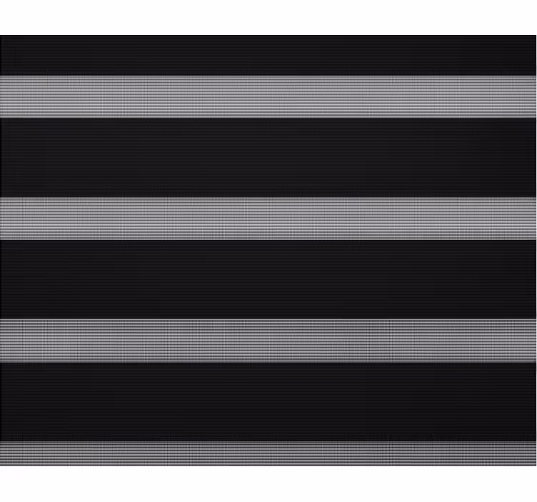 Rollo fenster home office schwarz transparent mit streifen - TenStickers
