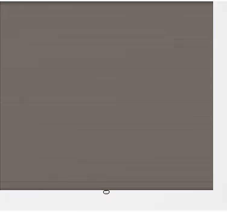 Rollo fenster home office mit schwarzem rand - TenStickers