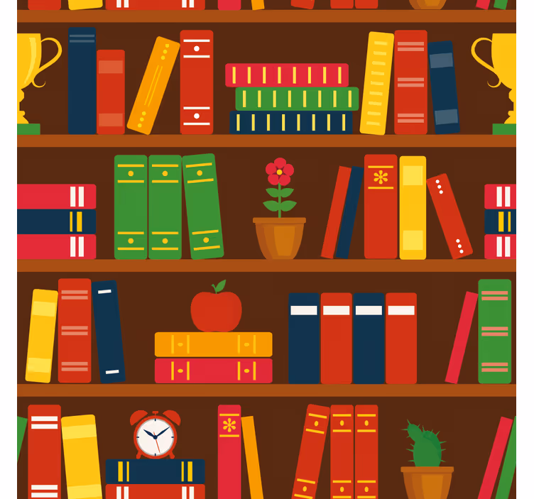Rollo fenster büro für die heimbibliothek - TenStickers
