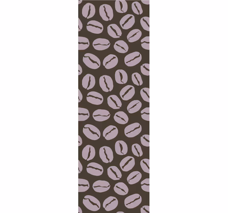 Küchenfenster rollo kaffeebohnen muster - TenStickers