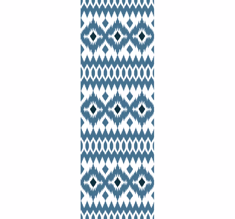 Küchenfenster rollo im aztekischen tribal-muster - TenStickers