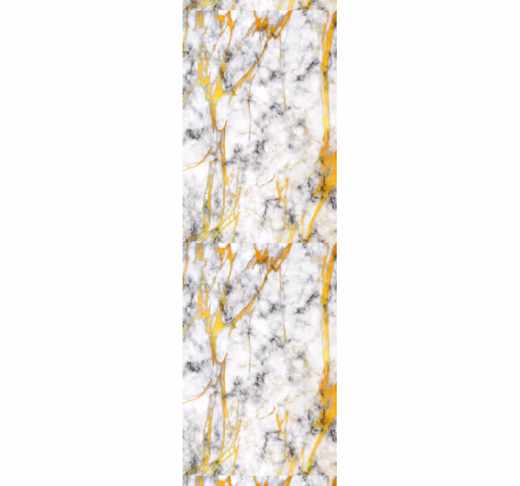 Rollo fenster esszimmer in elegantem grau und gold marmor - TenStickers