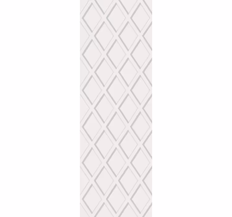 Rollo fenster esszimmer 3d rauten hamptons muster - TenStickers