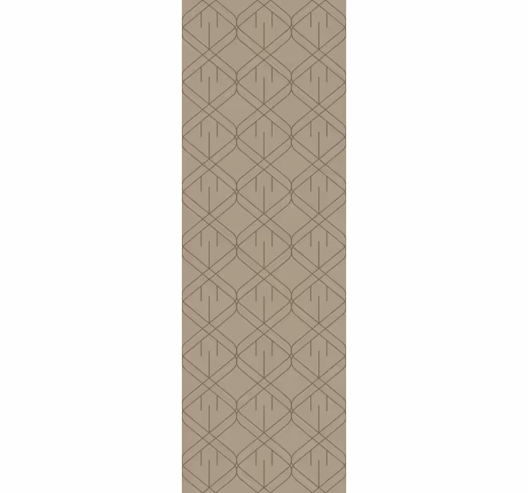 Rollo fenster esszimmer im eleganten hamptons-muster - TenStickers