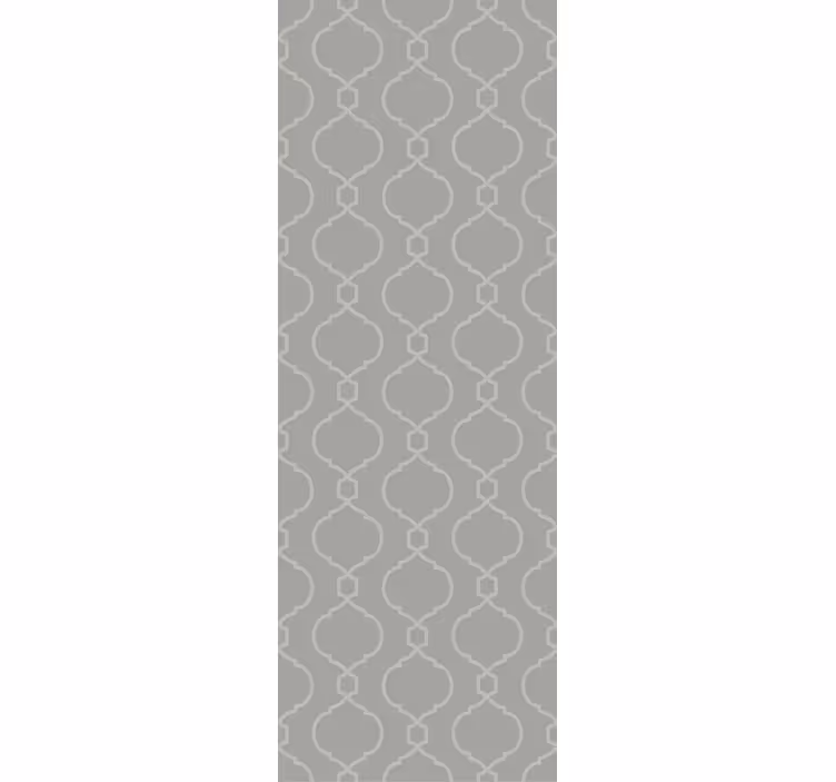 Rollo fenster esszimmer graues geometrisches hamptons-muster - TenStickers