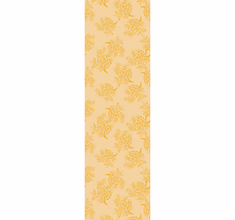 Rollo fenster esszimmer nordische orangenbäume - TenStickers