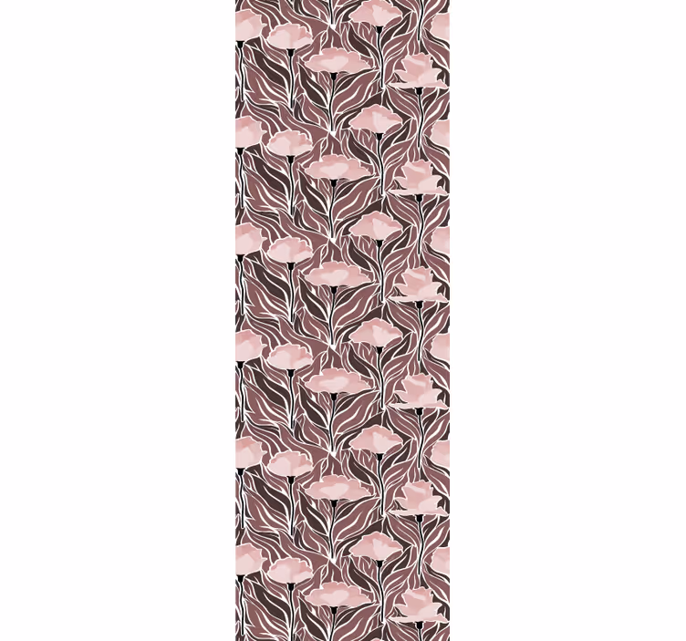 Rollo fenster esszimmer vintage abstraktes muster - TenStickers