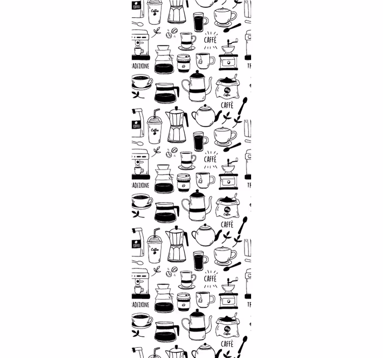 Rollo fenster esszimmer kaffeepause - TenStickers