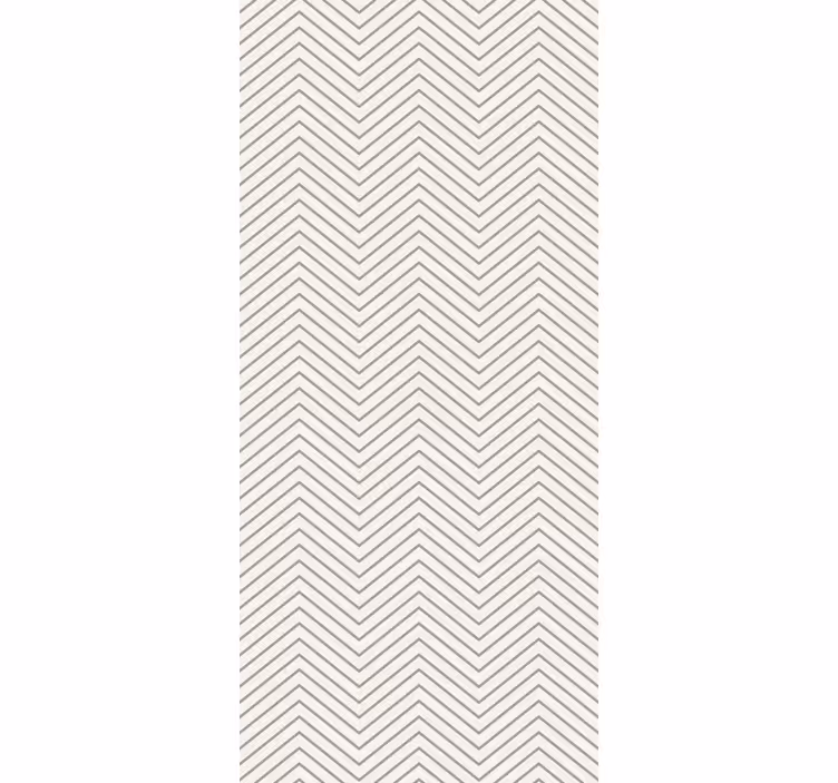 Rollo fenster esszimmer graue linien - TenStickers