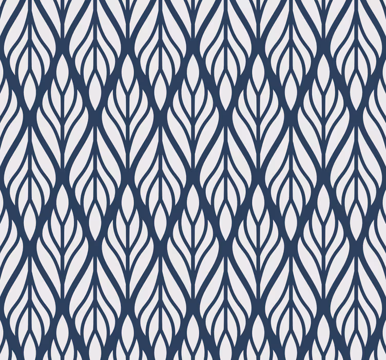 Rollo fenster esszimmer glamour grau blau ornament - TenStickers