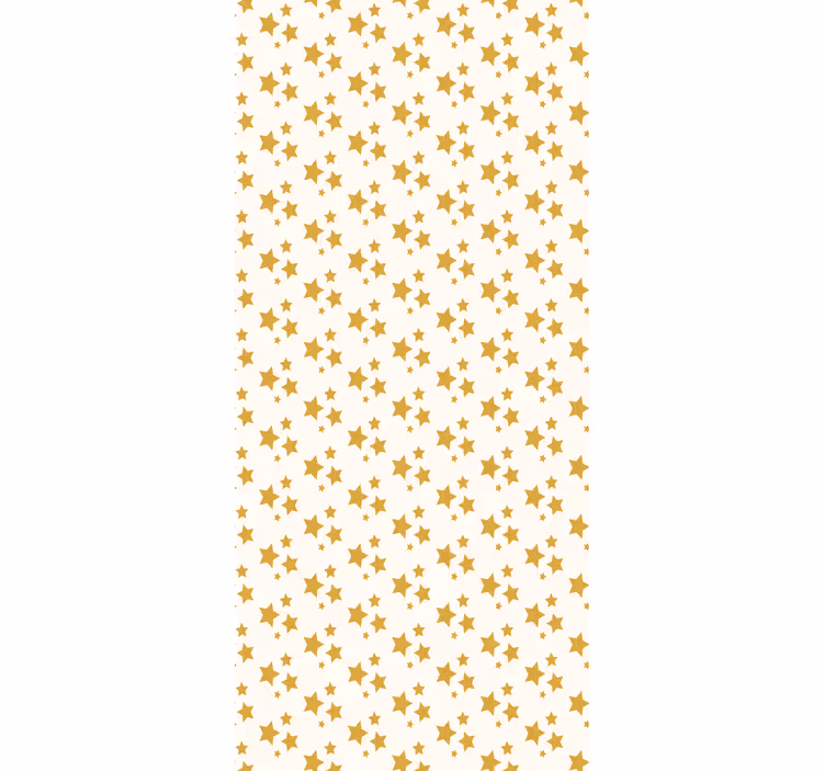 Rollo fenster kinderzimmer goldene unordentliche sterne - TenStickers