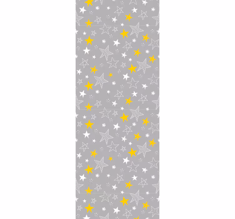 Rollo fenster kinderzimmer pantone sterne - TenStickers
