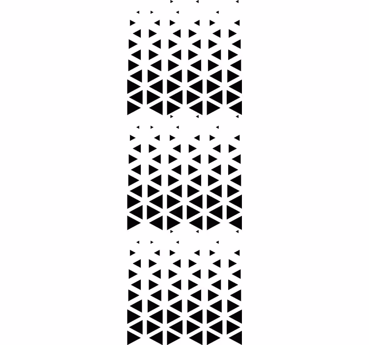 Rollo fenster home office mit geometrischem ombreeffekt - TenStickers
