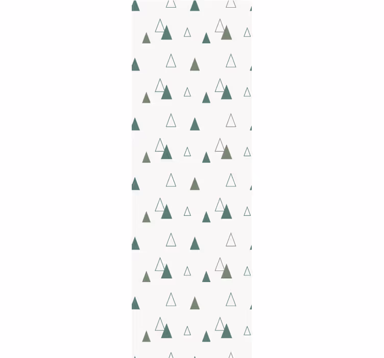 Rollo fenster home office triangel naturfarben - TenStickers