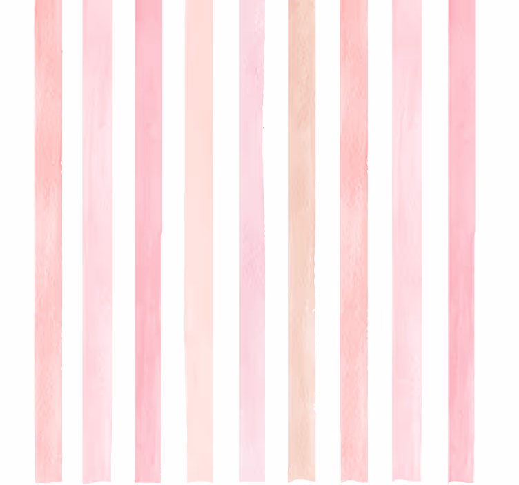 Rollo fenster home office aquarell rosa streifen - TenStickers