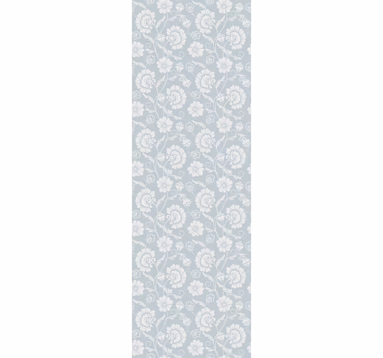 Rollo fenster jugendzimmer mit blumenmuster im granny chic - TenStickers