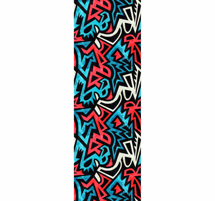 Rollo fenster jugendzimmer urbanes farbdesign - TenStickers