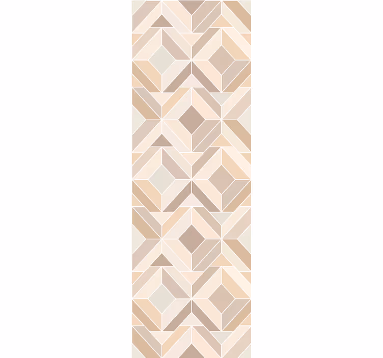 Fenster rollo modern beige muster mit streifen - TenStickers