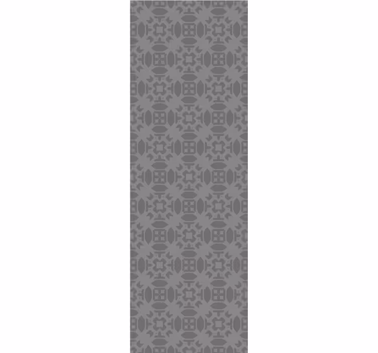 Fenster rollo modern im rustikalen geometrischen design - TenStickers
