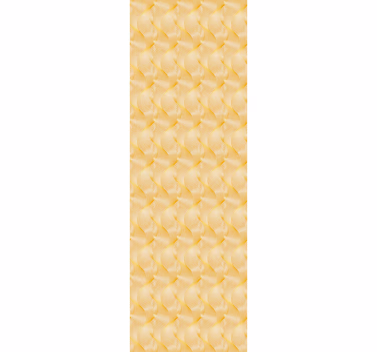 Fenster rollo modern goldfolie wellenillusion - TenStickers