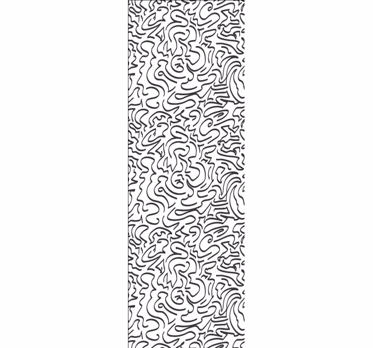 Fenster rollo modern mit wind inspirierten mustern - TenStickers
