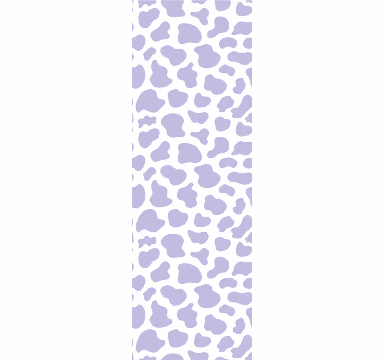 Fenster rollo modern lila kuhmuster - TenStickers