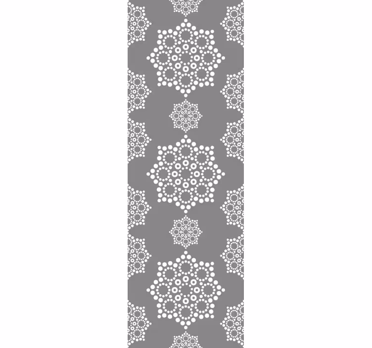 Fenster rollo modern mandala punktmuster - TenStickers