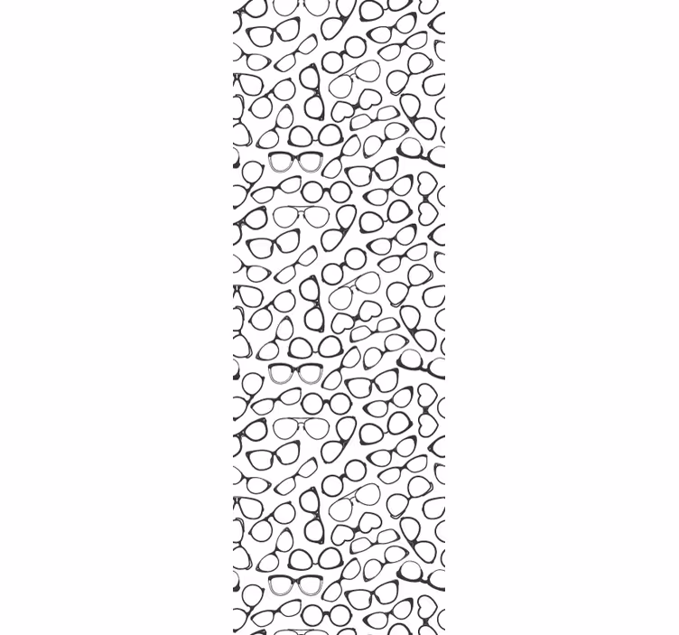 Fenster rollo modern modische sonnenbrille schlichtes muster - TenStickers