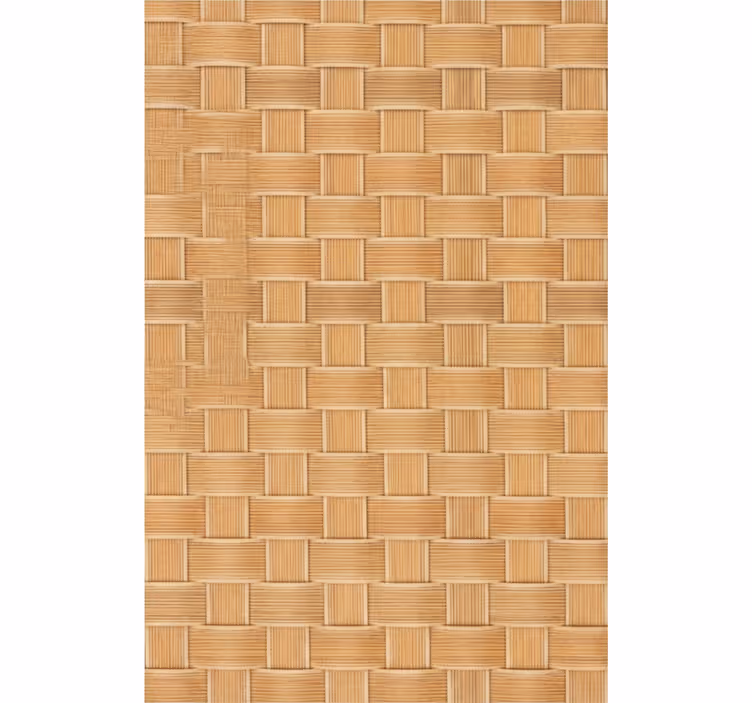 Rollo fenster muster naturgeflecht gitterdesign - TenStickers