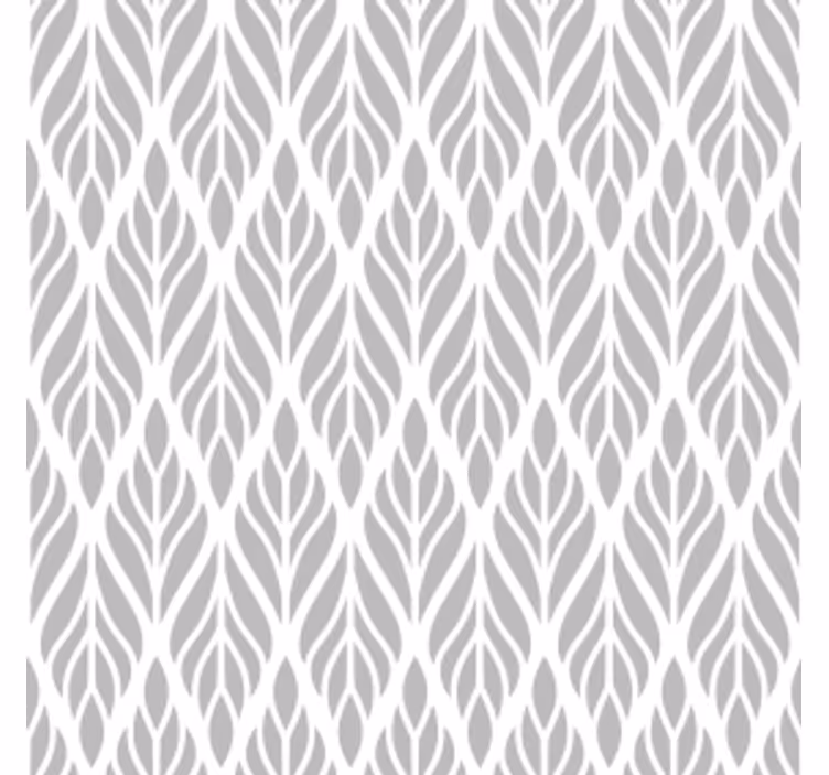 Rollo fenster grau mit ethnischem blumenmuster - TenStickers