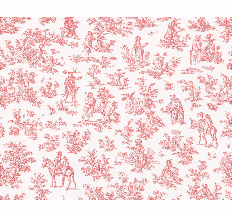Rollo fenster rosa im vintage landhausstil - TenStickers