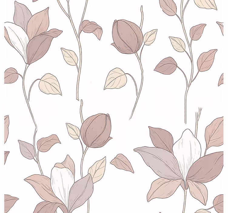 Rollo fenster rosa mit pinken blumenmotiven - TenStickers