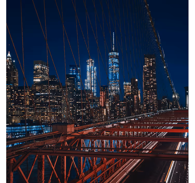 Rollo wohnzimmer new yorker stadtlandschaft - TenStickers