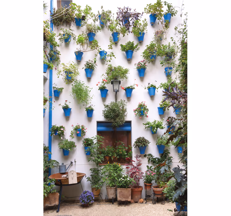 Rollo wohnzimmer im andalusischen stil - TenStickers