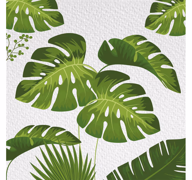 Rollo wohnzimmer monstera blatt - TenStickers