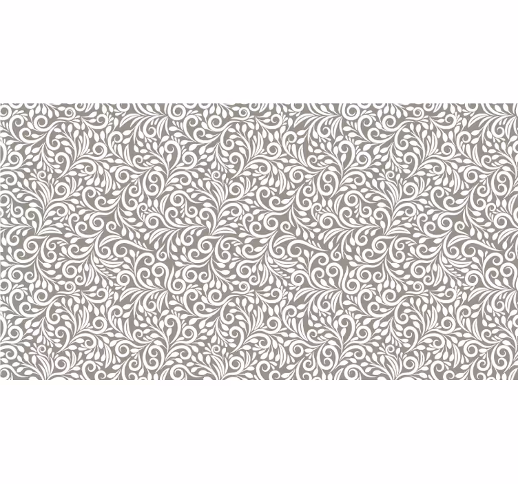 Rollo fenster grau mit muster "ruskin" in grau - TenStickers