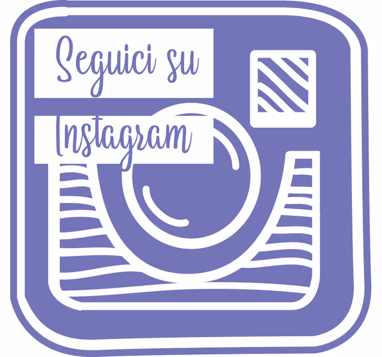Rollo fenster lila unsere instagram-präsenz - TenStickers